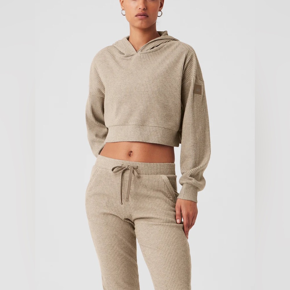 alo Muse Hoodie & Sweatpant Set (XS/XXS)